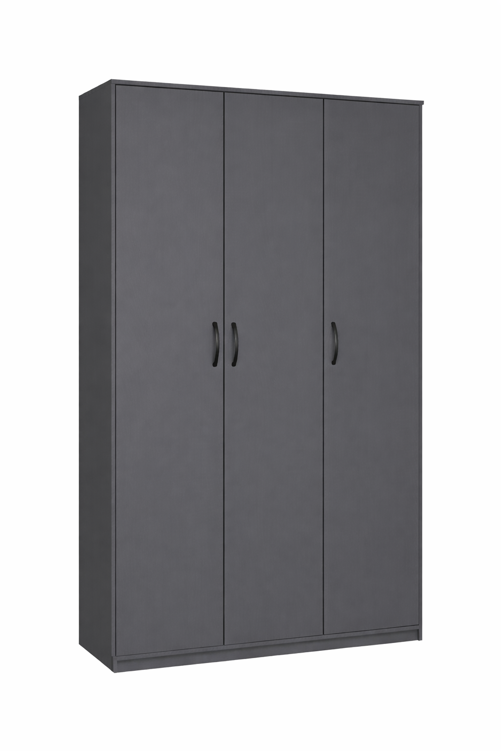 Шкаф 3-х створчатый "Дуэт Люкс" в цвете Графит