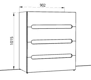 Комод «Палермо» купить в Перми
