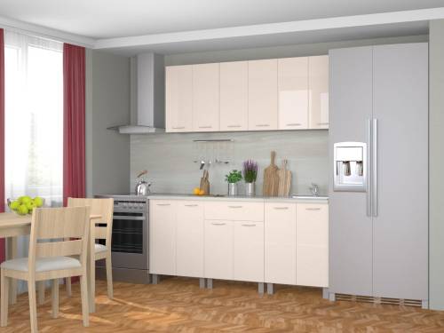 Кухня "Готовое решение" 1800 Флэт Уайт