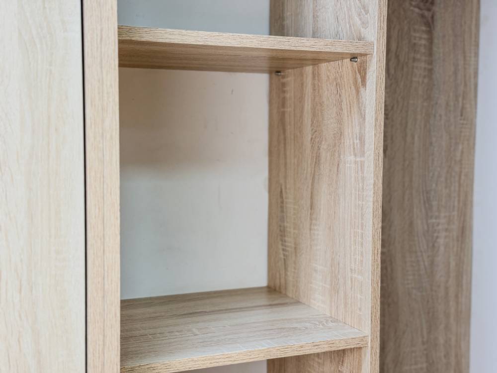 Шкаф угловой «Дуэт Люкс» без зеркала в цвете Дуб Сонома купить в Перми