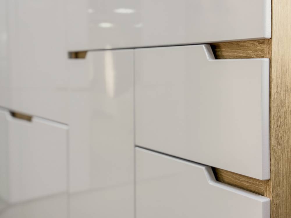 Белый комод 800 "ТРИО" - Фабрика ЭКО