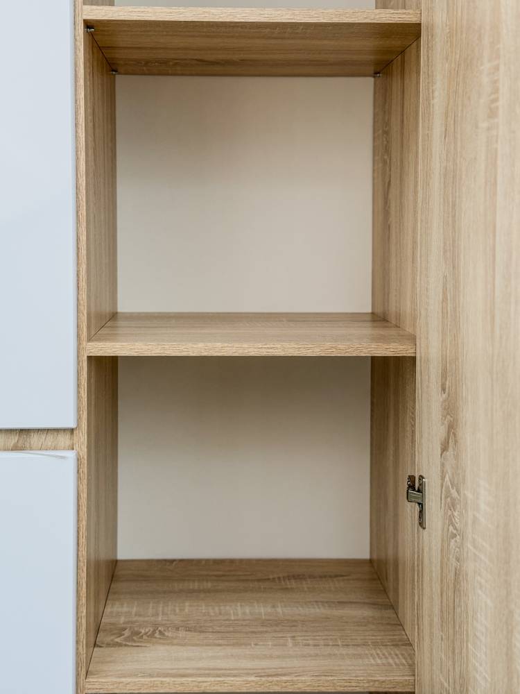 Белый шкаф трехстворчатый с зеркалом "ТРИО" - Фабрика ЭКО