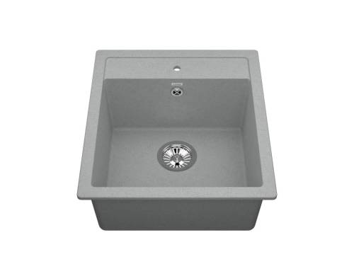 Мойка кухонная VIGRO 468х505 (серый)