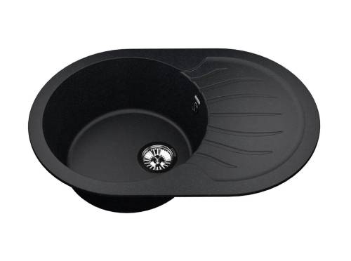 Мойка кухонная VIGRO 735х455 (черный)