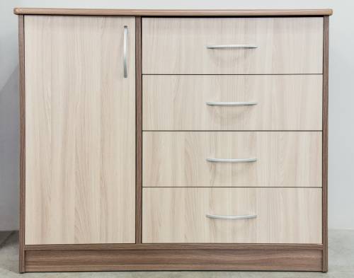 Комод «Фиеста» в цвете Шимо темный/светлый Комод «Фиеста» в цвете Шимо темный/светлый купить в Перми