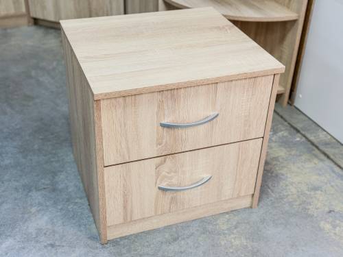 Тумба прикроватная «Дуэт Люкс» в цвете Дуб Сонома - Фабрика ЭКО