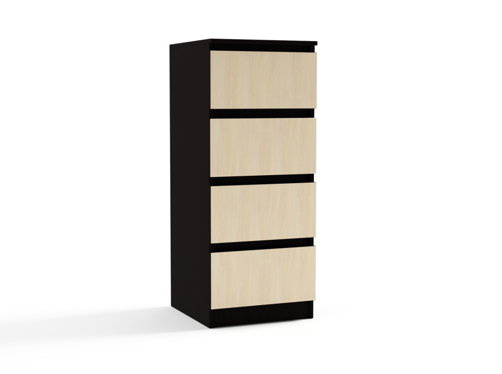 Комод 424 «Дуэт NEW» в цвете Венге/дуб молочный купить в Перми