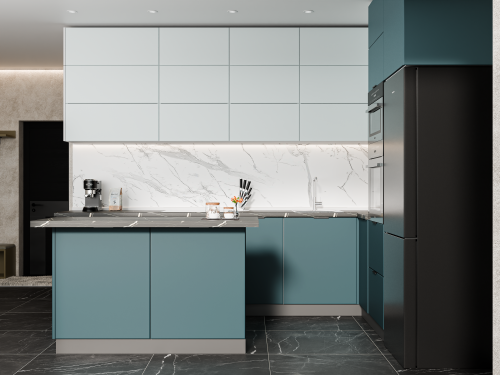 Угловые кухни на заказ - Фабрика ЭКО