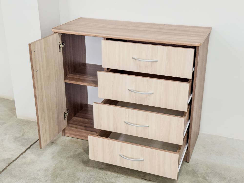 Комод «Фиеста» в цвете Шимо темный/светлый купить в Перми