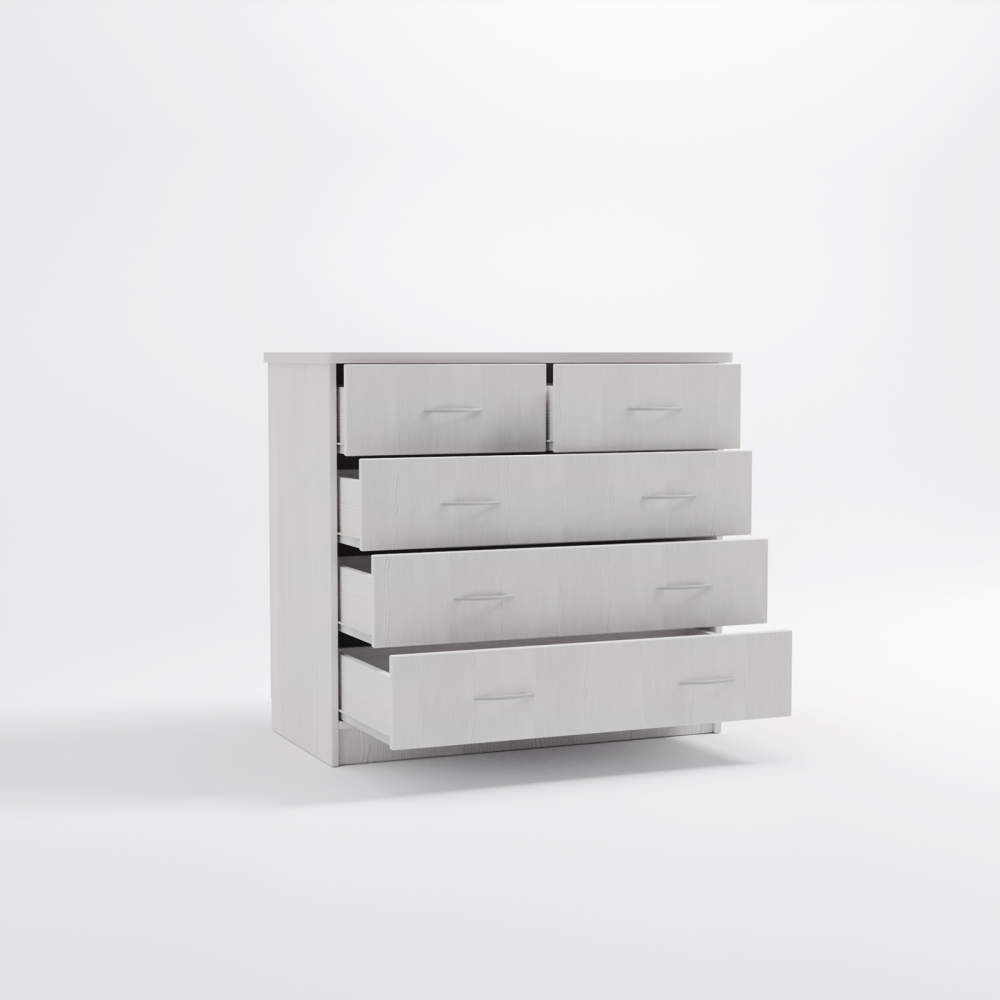 Комод 900 «Дуэт Люкс» с 5-ящиками в цвете Дуб бодега купить в Перми