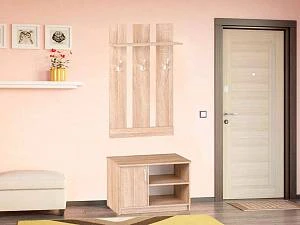 Прихожая «Дуэт Люкс» в цвете Дуб Сонома