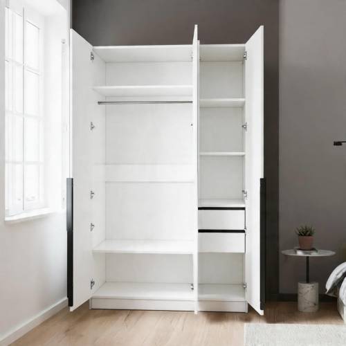 Шкаф 3-х створчатый белый "Берлин" - Фабрика ЭКО