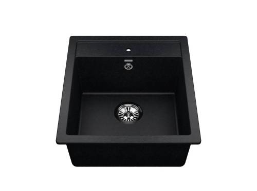 Мойка кухонная VIGRO 468х505 (черный)