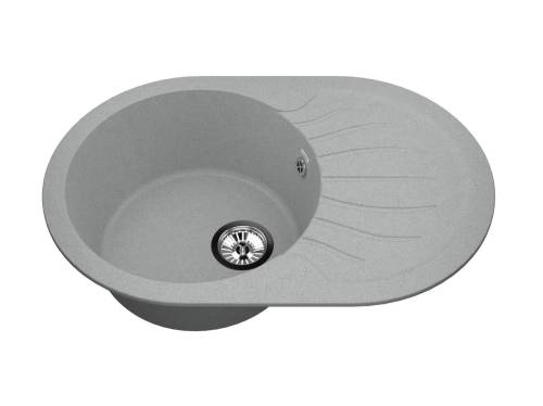 Мойка кухонная VIGRO 735х455 (серый)