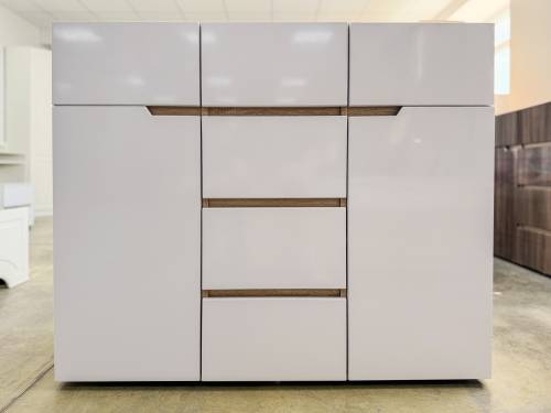 Белый комод 1200 "ТРИО" Белый комод 1200 "ТРИО" - Фабрика ЭКО