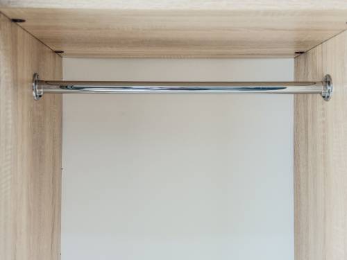 Шкаф-купе 2-х дверный 1400 в цвете Дуб сонома светлый Шкаф-купе 2-х дверный 1400 в цвете Дуб сонома светлый - Фабрика ЭКО