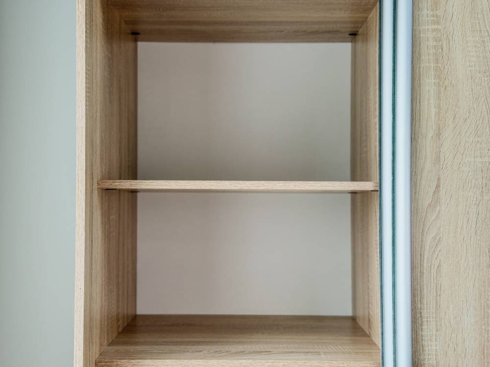 Шкаф-купе 2-х дверный 1400 в цвете Дуб сонома светлый - Фабрика ЭКО