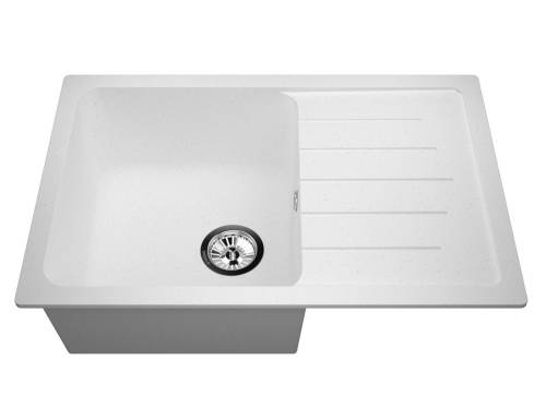 Мойка кухонная VIGRO 750х495 (белый)