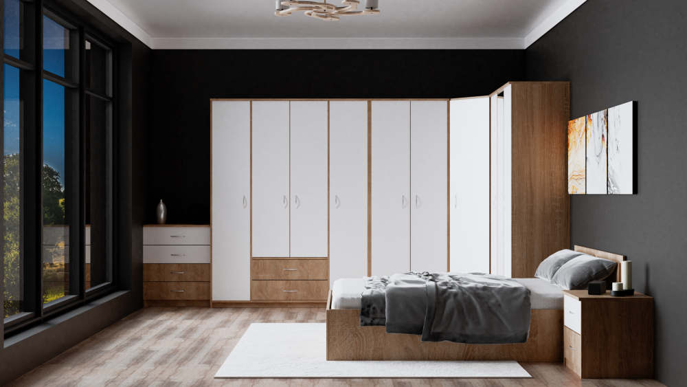 Тумба прикроватная Дуэт НЬЮ - Фабрика ЭКО