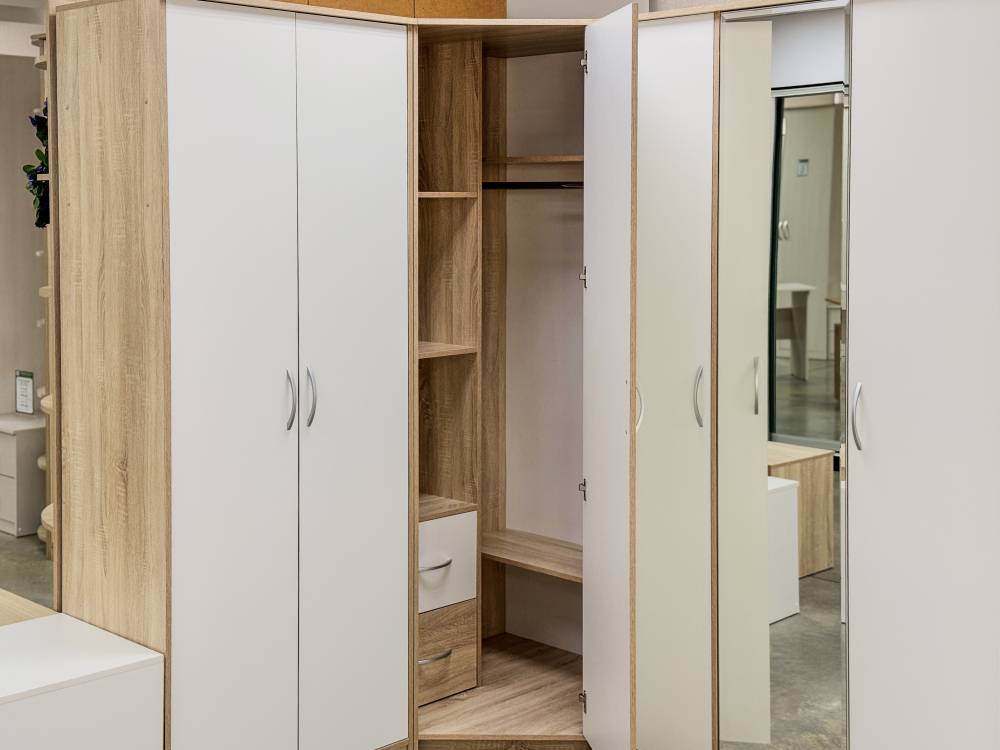 Шкаф угловой Дуэт НЬЮ - Фабрика ЭКО