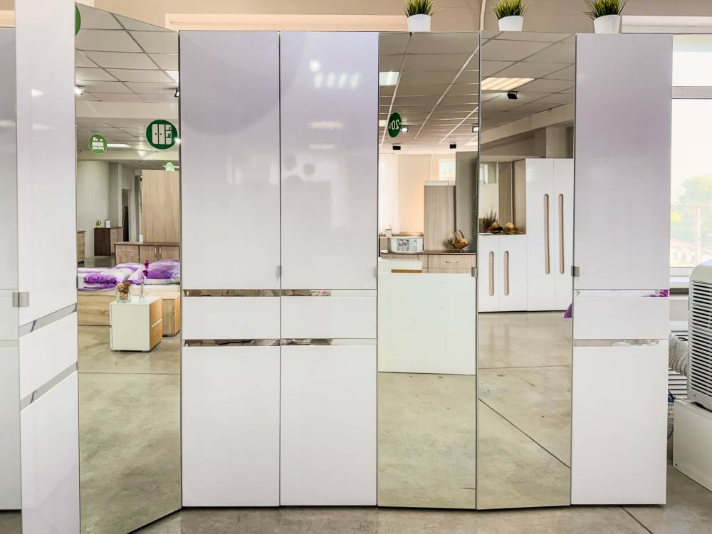 Спальный гарнитур Милан в белом цвете - Фабрика ЭКО