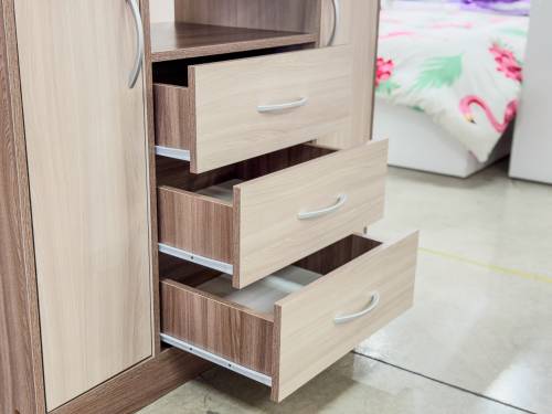 Комод универсальный «Дуэт Люкс» в цвете Шимо темный/светлый Комод универсальный «Дуэт Люкс» в цвете Шимо темный/светлый купить в Перми