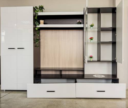 Тумба под телевизор-пенал «Ненси люкс» купить в Перми