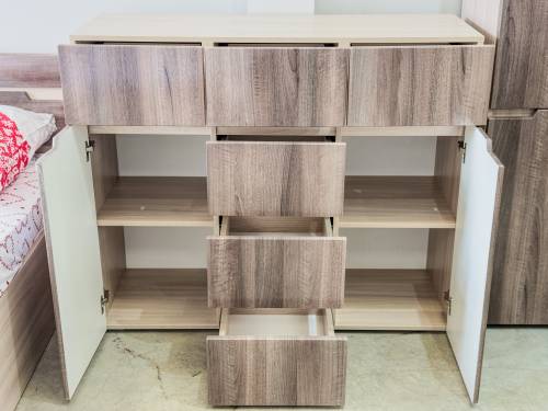 Комод с ящиками и дверцами "ТРИО" 1200 Комод с ящиками и дверцами "ТРИО" 1200 - Фабрика ЭКО