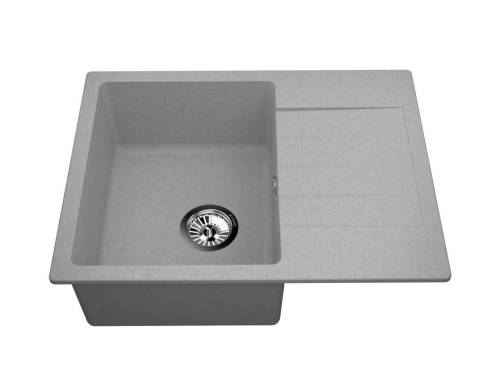 Мойка кухонная VIGRO 640х505 (серый)
