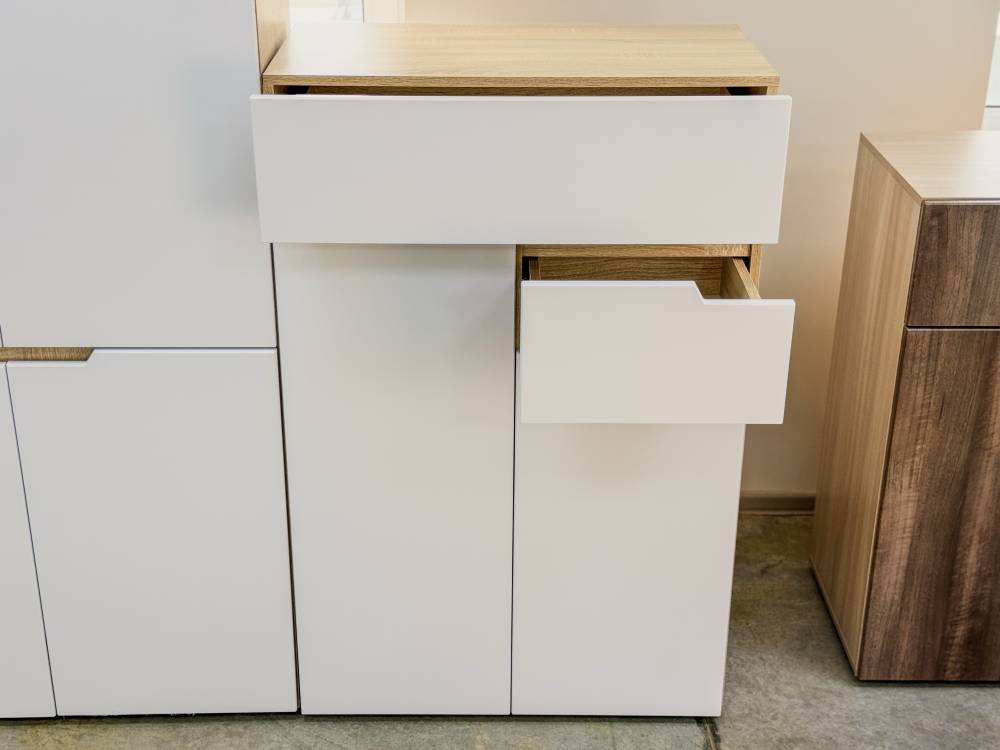 Белый комод 800 "ТРИО" - Фабрика ЭКО