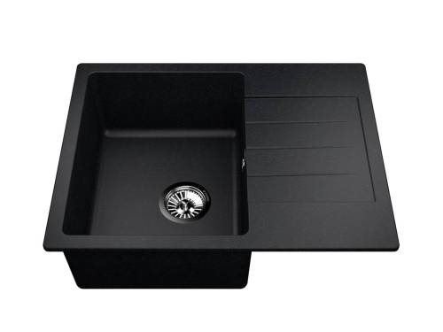 Мойка кухонная VIGRO 640х505 (черный)
