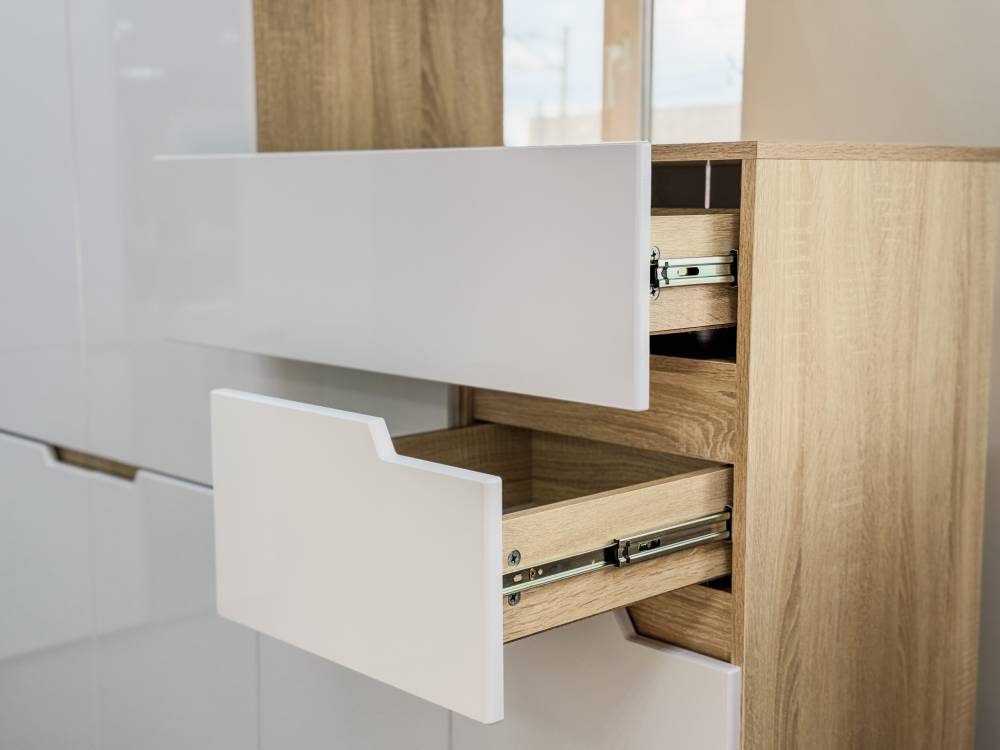 Белый комод 800 "ТРИО" - Фабрика ЭКО