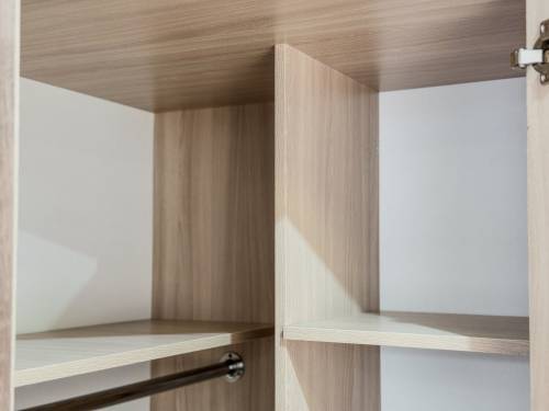 Шкаф угловой "ТРИО" Ясень шимо светлый - Фабрика ЭКО