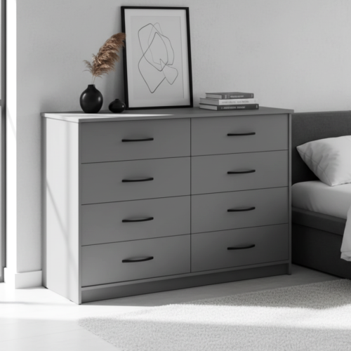 Комод "Дуэт Люкс" 1200 Графит - Фабрика ЭКО