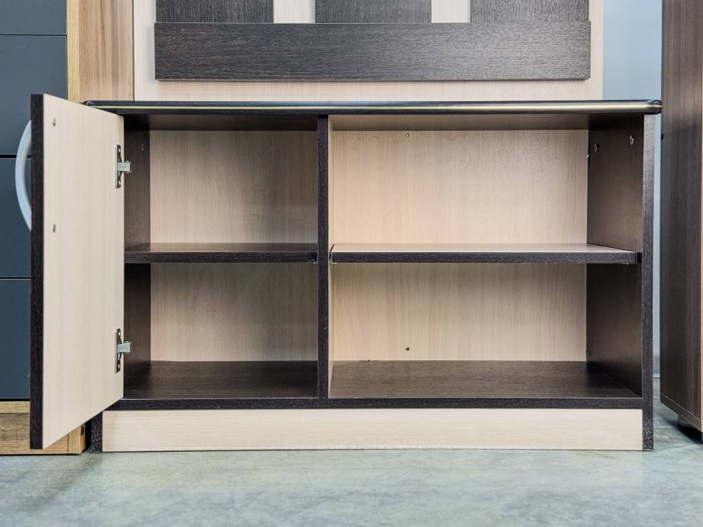 Прихожая «Дуэт Люкс» в цвете Венге/Млечный Дуб - Фабрика ЭКО