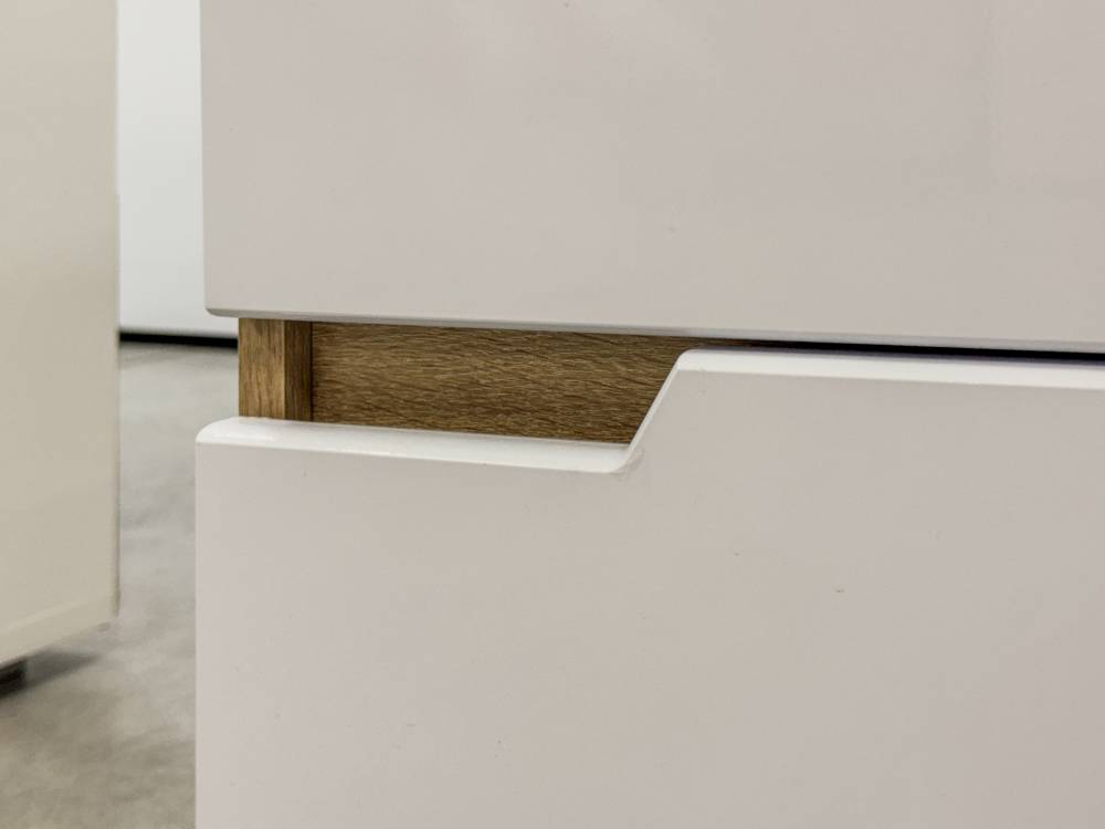 Белая тумба прикроватная "ТРИО" - Фабрика ЭКО