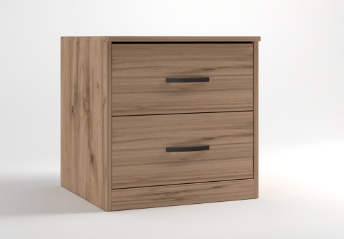 Тумба прикроватная «Дуэт Люкс» в цвете Вотан - Фабрика ЭКО