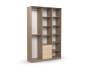 Шкаф комбинированный «Дуэт люкс» без зеркала в цвете Шимо темный/светлый купить в Перми