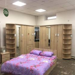 Шкаф универсальный «Дуэт Люкс» в цвете Дуб Сонома купить в Перми