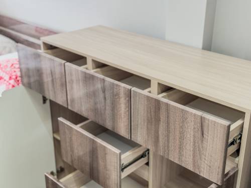 Комод с ящиками и дверцами "ТРИО" 1200 Комод с ящиками и дверцами "ТРИО" 1200 - Фабрика ЭКО