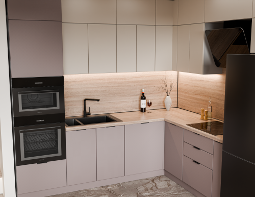 Кухня Модерн Амаретти Мерино - Фабрика ЭКО