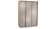 Шкаф-купе 3-х дверный 1800 в цвете Дуб сонома светлый - Фабрика ЭКО