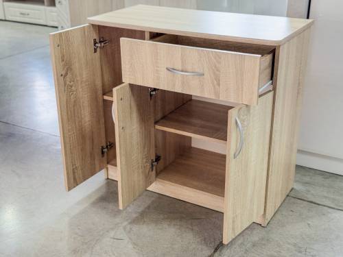 Комод трехстворчатый с одним ящиком София в цвете Дуб Сонома Комод трехстворчатый с одним ящиком София в цвете Дуб Сонома купить в Перми