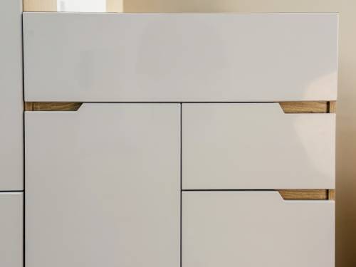 Белый комод 800 "ТРИО" Белый комод 800 "ТРИО" - Фабрика ЭКО