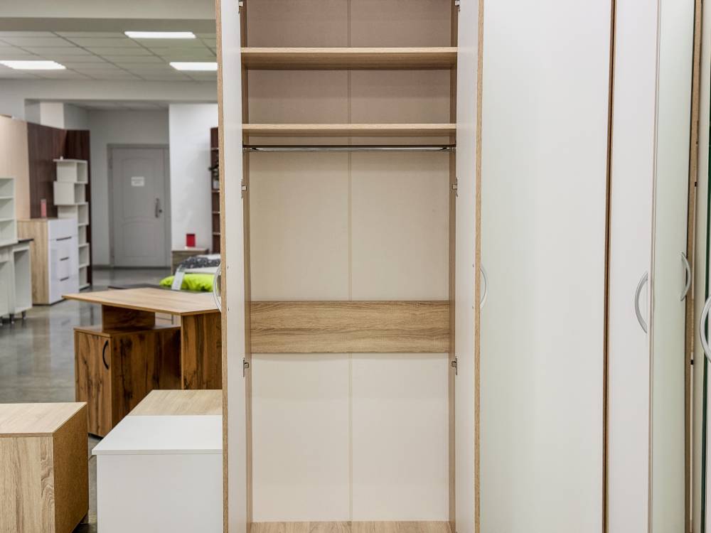 Шкаф 2-х створчатый Дуэт НЬЮ - Фабрика ЭКО