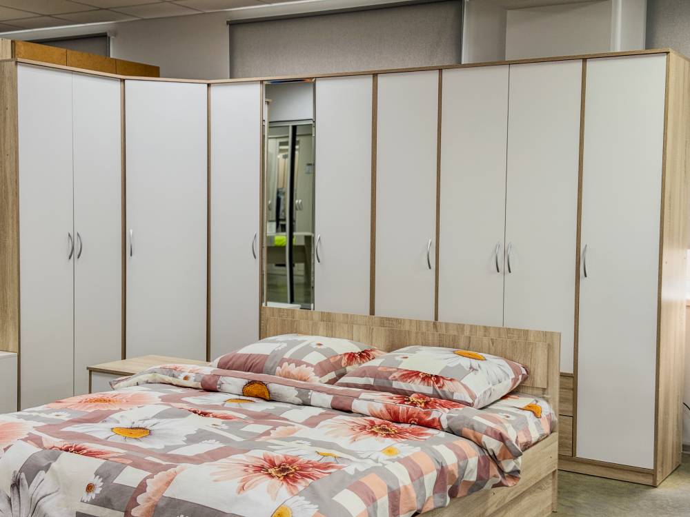 Шкаф угловой Дуэт НЬЮ - Фабрика ЭКО