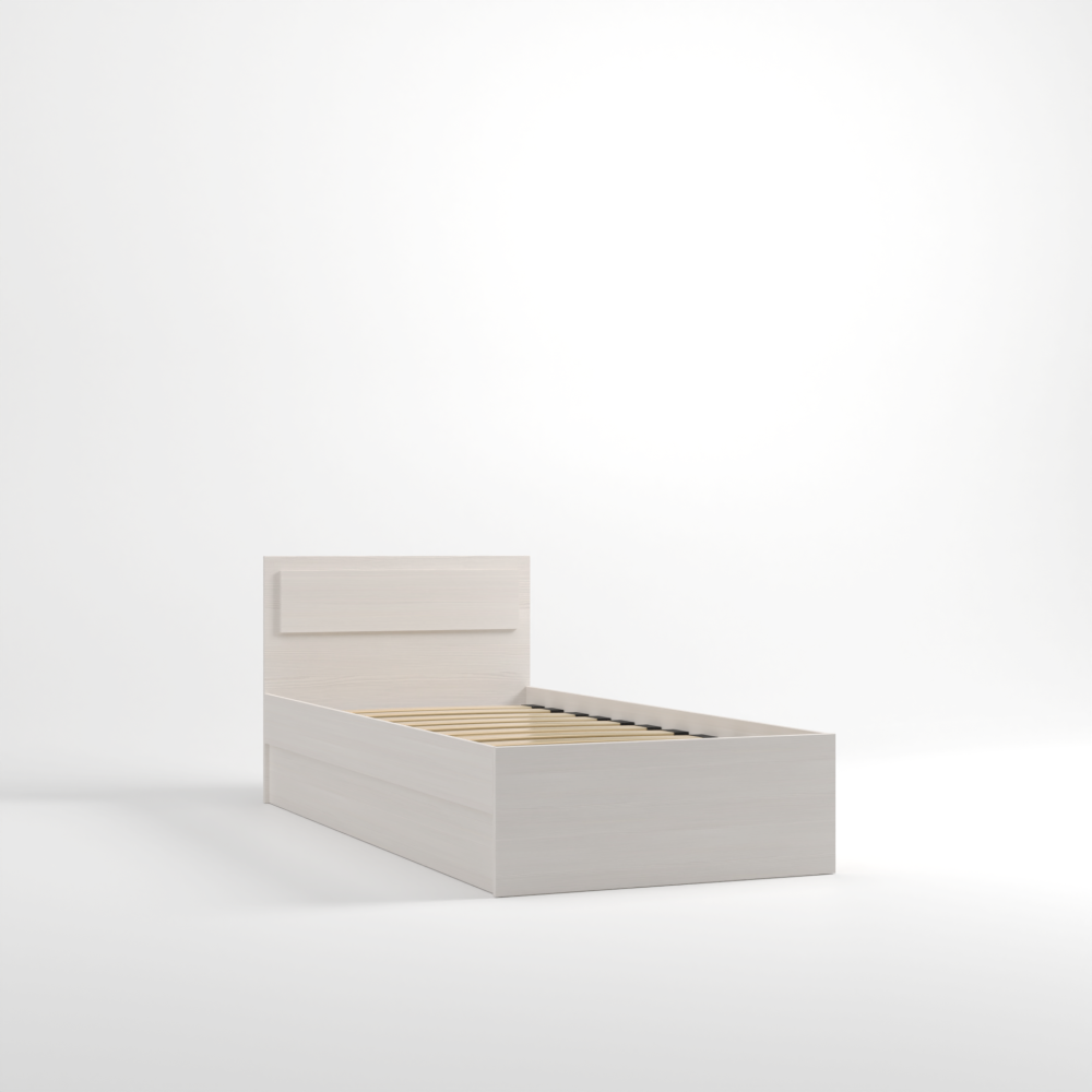 Кровать «Дуэт Люкс» 900 в цвете Дуб Бодега