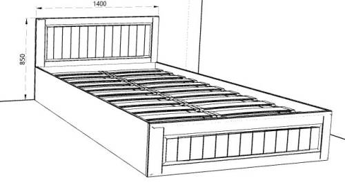 Кровать «Оливья»  - Фабрика ЭКО