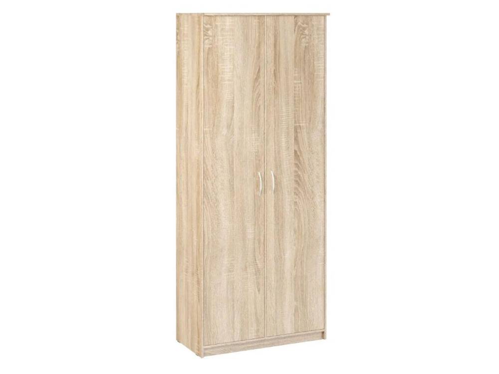Шкаф 2-х створчатый «Дуэт Люкс» без зеркала в цвете Дуб Сонома купить в Перми