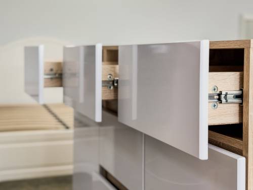 Белый комод 1200 "ТРИО" Белый комод 1200 "ТРИО" - Фабрика ЭКО